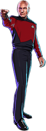 Enterprise-D Picard