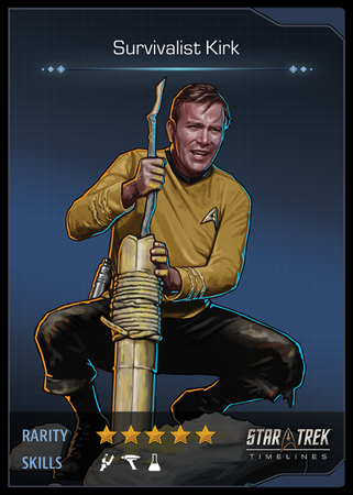 Survivalist Kirk Card