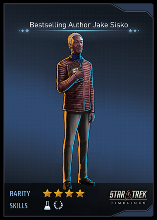 Bestselling Author Jake Sisko Card