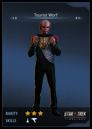 Tourist Worf Card