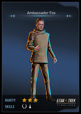Ambassador Fox Card