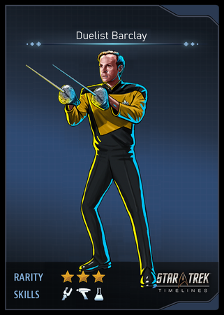 Duelist Barclay Card