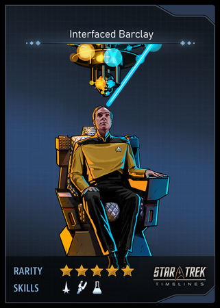 Interfaced Barclay Card