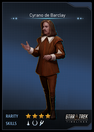 Cyrano de Barclay Card
