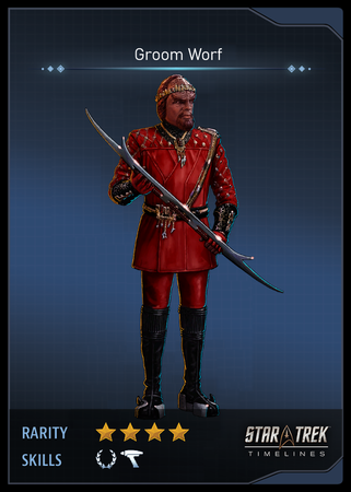 Groom Worf Card