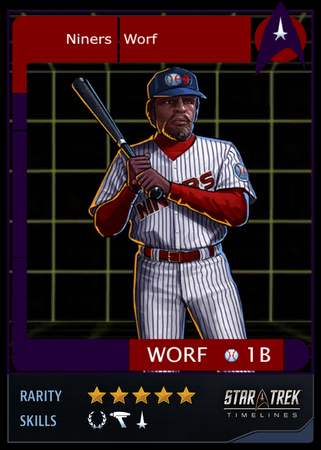 Niners Worf Card