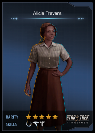 Alicia Travers Card