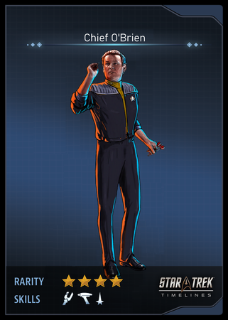 Chief O'Brien Card