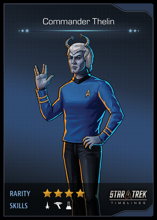 Commander Thelin Card