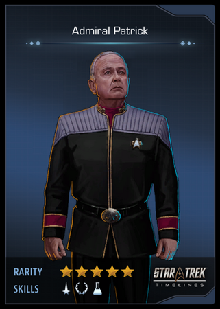 Admiral Patrick Card