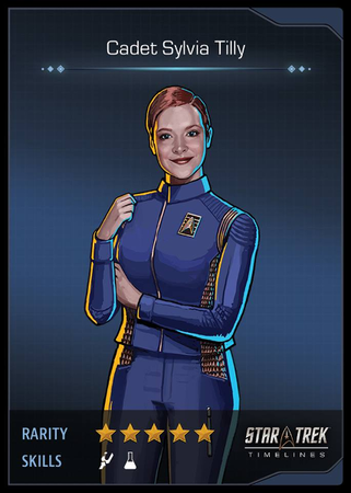 Cadet Sylvia Tilly Card