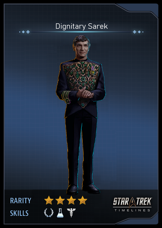 Dignitary Sarek Card