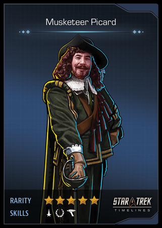 Musketeer Picard Card