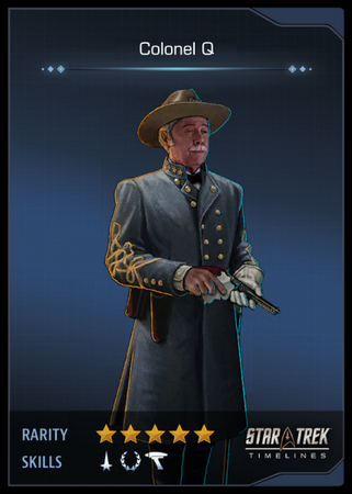 Colonel Q Card