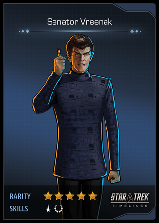 Senator Vreenak Card