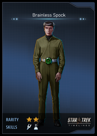Brainless Spock Card