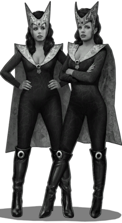 Twin Mistresses of Evil