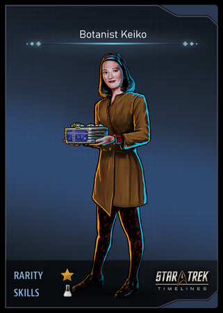 Botanist Keiko Card