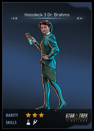 Holodeck 3 Dr. Brahms Card