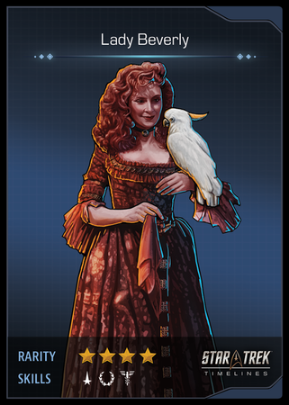 Lady Beverly Card