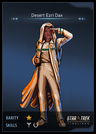 Desert Ezri Dax Card