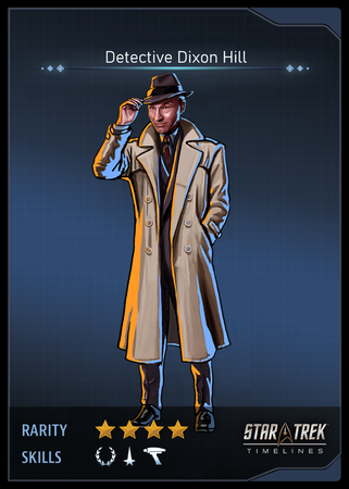 Detective Dixon Hill Card