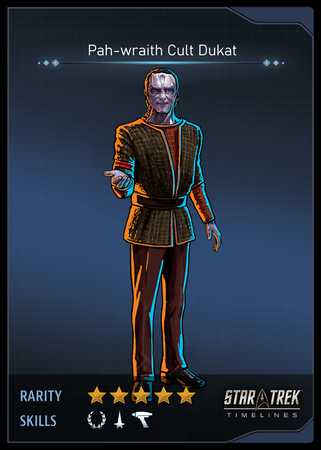Pah-wraith Cult Dukat Card