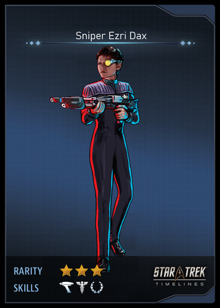 Sniper Ezri Dax Card