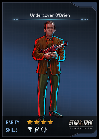 Undercover O'Brien Card