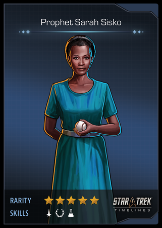 Prophet Sarah Sisko Card
