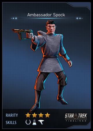 Ambassador Spock Card