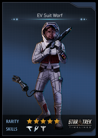 EV Suit Worf Card