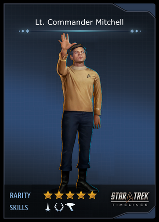Lt. Commander Mitchell Card
