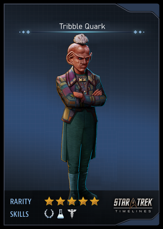 Tribble Quark Card