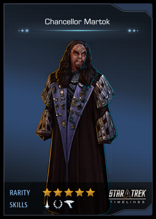 Chancellor Martok Card