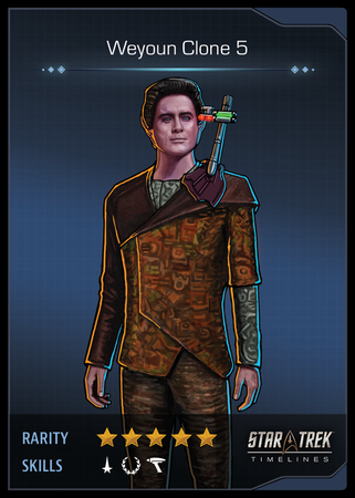 Weyoun Clone 5 Card