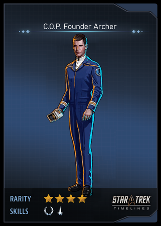 C.O.P. Founder Archer Card