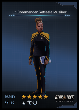 Lt. Commander Raffaela Musiker Card