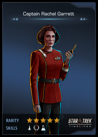 Captain Rachel Garrett Card
