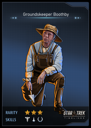 Groundskeeper Boothby Card