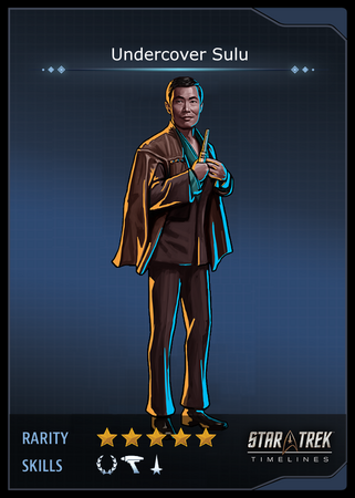 Undercover Sulu Card