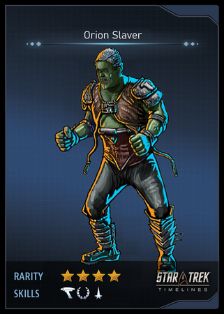 Orion Slaver Card