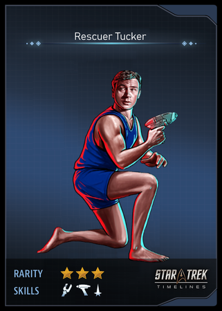 Rescuer Tucker Card