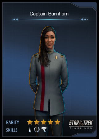 Captain Burnham Card