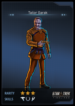Tailor Garak Card