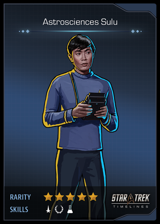 Astrosciences Sulu Card