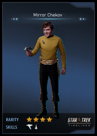 Mirror Chekov Card