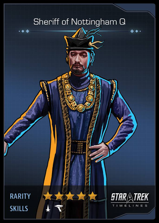 Sheriff of Nottingham Q Card