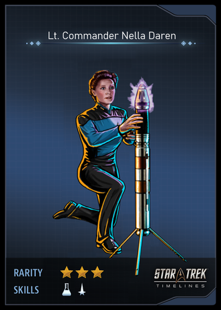 Lt. Commander Nella Daren Card