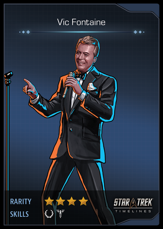 Vic Fontaine Card